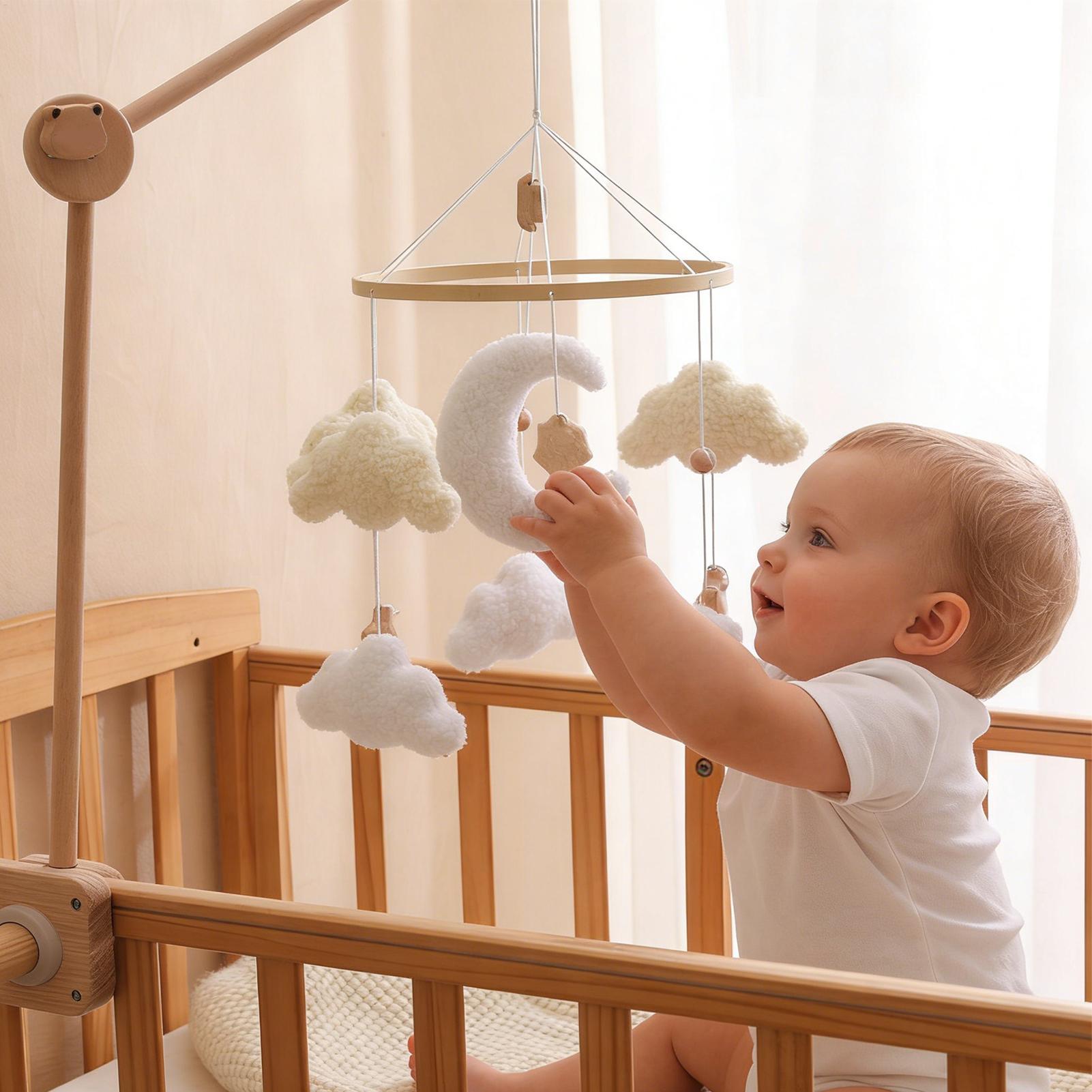 Móbile de Berço de Madeira com - Baby Nursery Decor Boy avaliação e preço