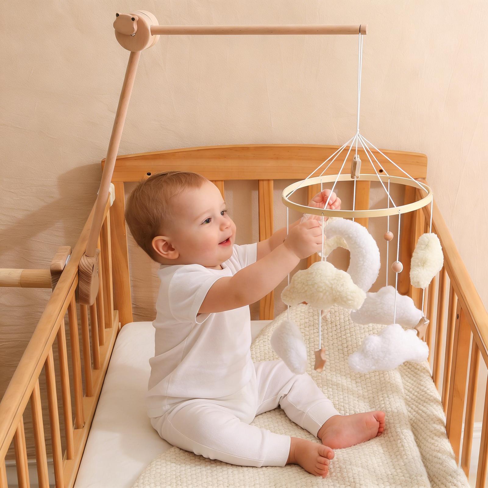 Móbile de Berço de Madeira com - Baby Nursery Decor Boy avaliação e preço